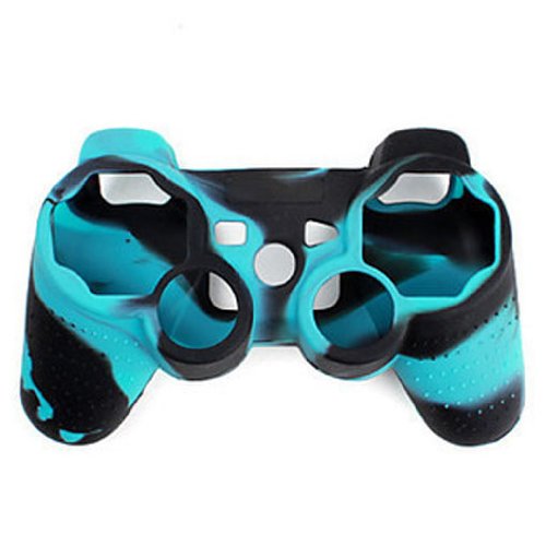 Camouflage Silicone Skin Case Cover For PS3/PS2 Playstation Controller