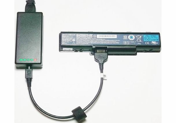 External (Standalone) Laptop Battery Charger for Acer Aspire 4220, 4230, 4235 Series - Charges your battery outside the laptop