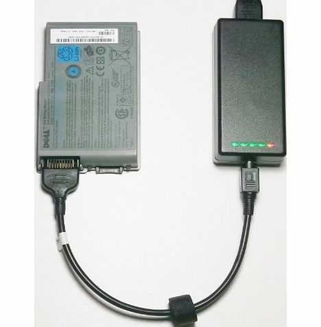External (Standalone) Laptop Battery Charger for Dell Latitude D505 Series - Charges your battery outside the laptop