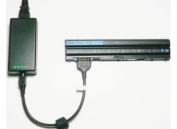 External (Standalone) Laptop Battery Charger for Dell Vostro 3460, 3560 Series - Charges your battery outside the laptop