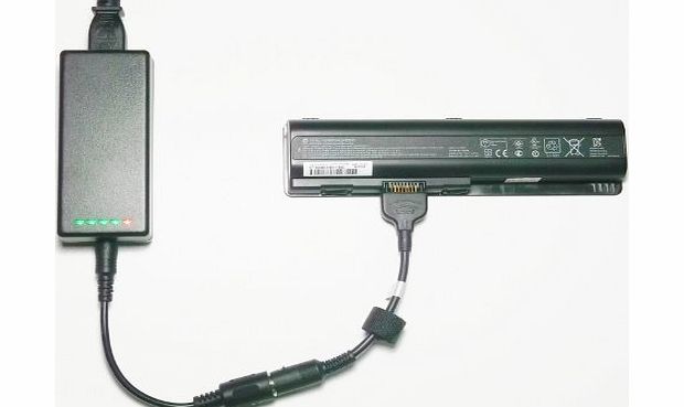 External (Standalone) Laptop Battery Charger for HP Pavilion DV4-2XXXXX Series - Charges your battery outside the laptop