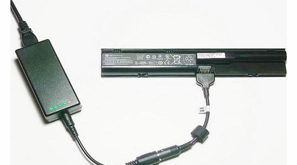 External (Standalone) Laptop Battery Charger for HP ProBook 4530s Series - Charges your battery outside the laptop