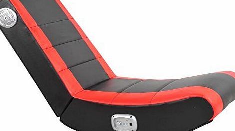 Generic Flash Rocker Gaming Chair, 84 x 42.5 x 70 cm, Black/ Red
