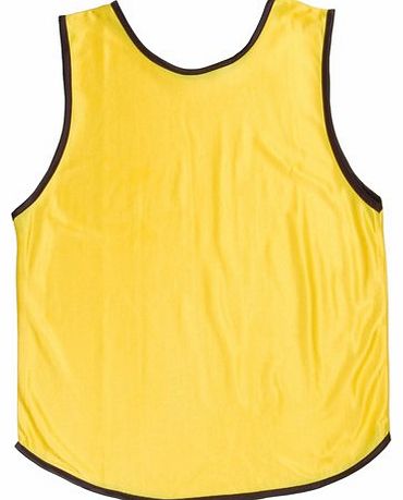 Mens Soccer/Basketball Scrimmage Vest Training Equipment (Yellow)