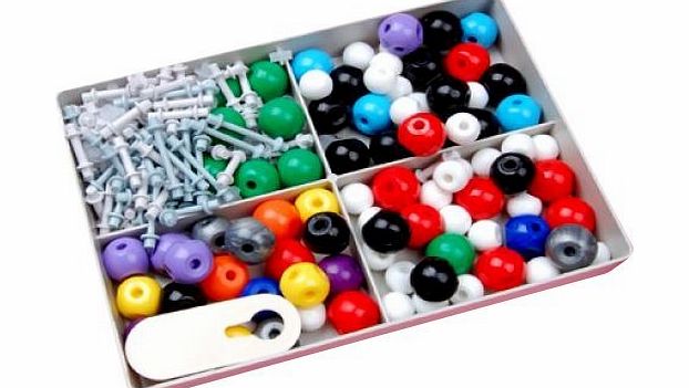 Generic Molecular Model Set - Organic and Inorganic Chemistry / Comes with A Sturdy Plastic Case For Storage
