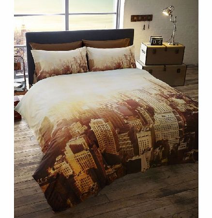 Generic New York City Scape Single Duvet Cover and