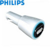 Philips USB Car Charger Adapter - White