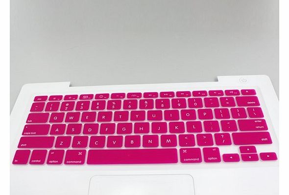 Generic Pink Keyboard Silicone Cover Skin for Macbook 13`` Unibody / Macbook Pro 13`` 15`` 17``