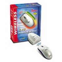 Genius PowerScroll Wireless PS/2 - 2.4GHz 3 button & wheel