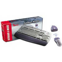 Genius Wireless TwinTouch PS/2 - 2.4GHz 16-channel keyboard & mouse (K922B344)