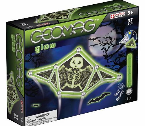 Geomag Scary Glow in The Dark Set (37 Pieces)