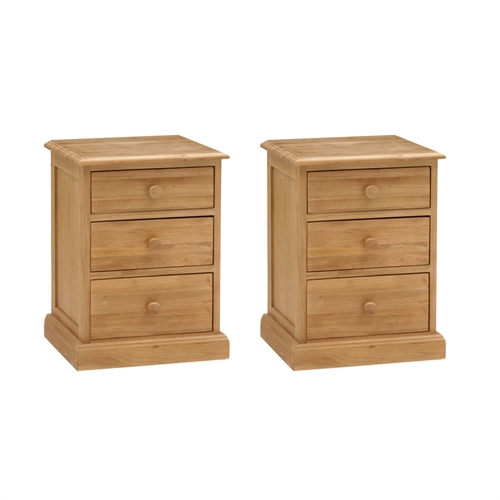Set of 2 Georgian Oak Bedside Cabinets 1001.081