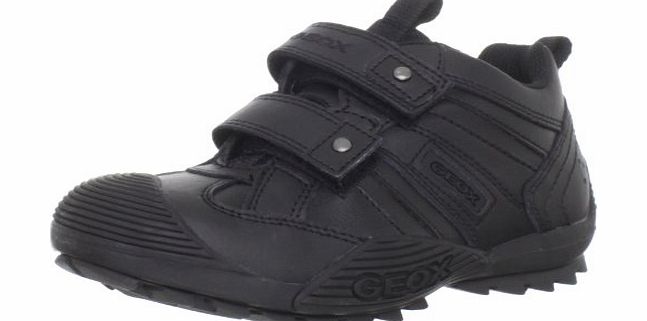 Geox Savage G, Boys Low-Top Sneakers, Black (Black), UK child 10 Child UK (28 EU)