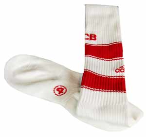 German teams Adidas 07-08 Bayern Munich home socks
