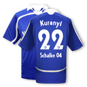German teams Adidas 07-08 Schalke home (Kuranyi 22)