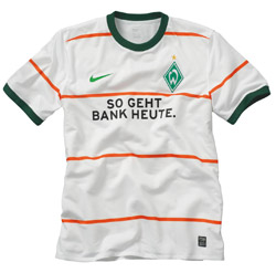 German teams Adidas 09-10 Werder Bremen away - Kids