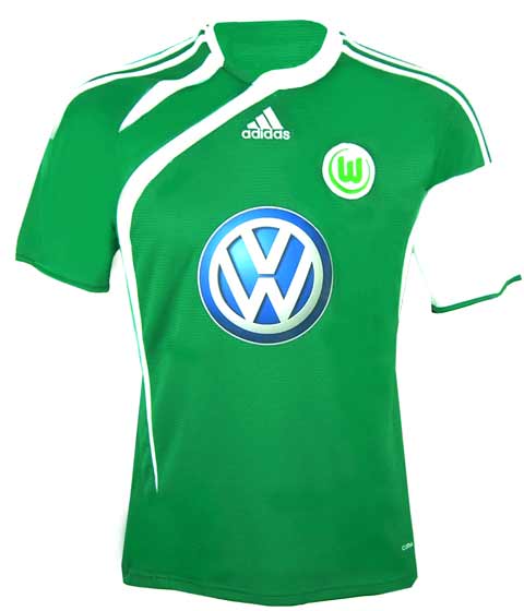 German teams Nike 09-10 VFL Wolfsburg away