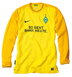 German teams Nike 09-10 Werder Bremen GK away