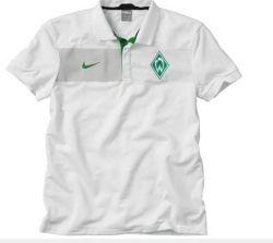 German teams Nike 09-10 Werder Bremen Travel Polo Shirt (White)