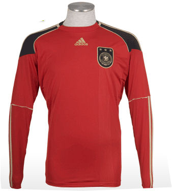 Germany Adidas 2010-11 Germany World Cup Goalkeeper Shirt