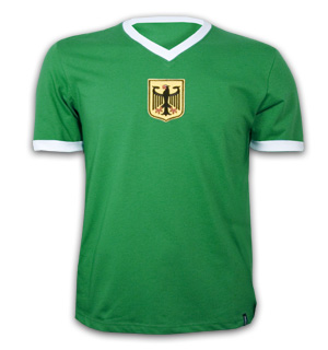 Germany  Germany Away 1970s Short Sleeve Retro Shirt
