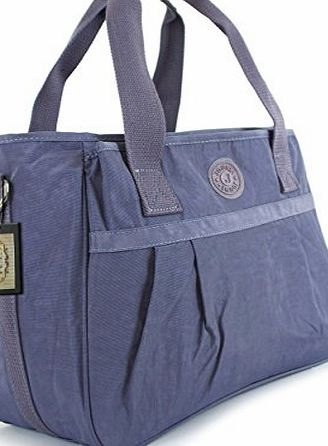 GFM Fashion GFM Nylon Fabric 3 Compartment Tote Bag (865) (LiNL-01)