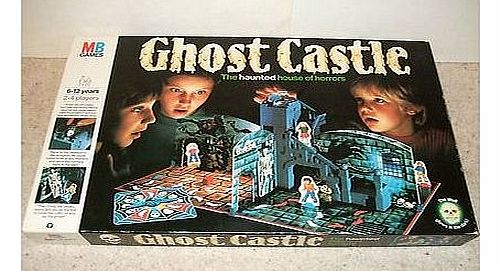  CASTLE. THE HAUNTED HOUSE BOARD GAME. VINTAGE 1980s MB GAMES