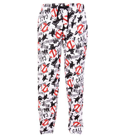 Ghostbusters Logo And Silhouette Lounge Pants