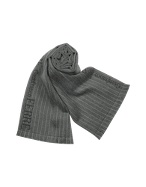 Signature Lines Wool Long Scarf