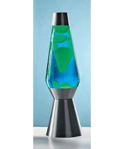Blue and Green Lava Lamp