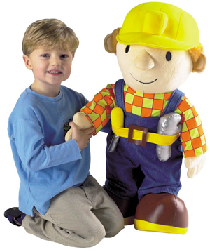Giant Bob The Builder Plush Toy