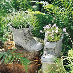 Giant Boot Planters