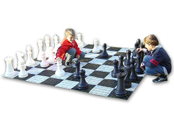 Garden Chess Set - Pieces and Board