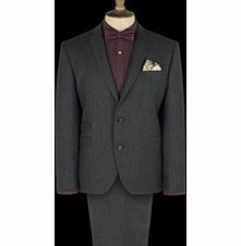 Gibson Charcoal Two Piece Suit 36R Charcoal