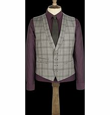 Gibson Four Button Brown Waistcoat 36S Brown