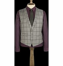 Gibson Four Button Brown Waistcoat 44R Brown