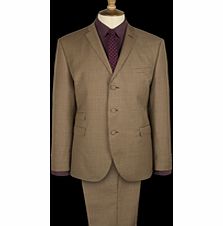 Gibson Gold Puppy Tooth Two Piece Suit 36S Gold