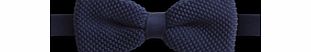 Gibson Navy Knitted Bow Tie NS Navy