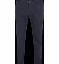 Gibson Navy Plain Front Tailored Trouser 30L Navy