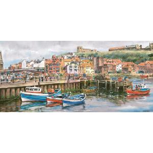 s Whitby Harbour 636 Piece Jigsaw Puzzle