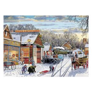 Gibson The Village Crossing 1000 Piece Puzzle