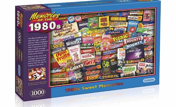 1980s Sweet Memories Jigsaw Puzzle (1000 pieces)