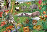 Gibsons Games Gibsons Alphabet Jungle jigsaw puzzle (250 pieces)