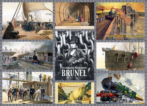 Gibsons Puzzle - Brunel (1000 pieces)