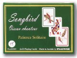 Gibsons Games Piatnik Patience cards - Songbird design - double deck
