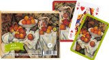 Gibsons Games Piatnik Playing Cards - Cezanne - Still Life, double deck