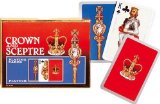 Gibsons Games Piatnik Playing Cards - Crown and Sceptre, double deck