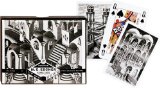 Gibsons Games Piatnik Playing Cards - Escher - Up & Down, double deck