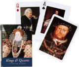 Gibsons Games Piatnik Playing Cards - Kings and Queens, single deck