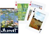 Gibsons Games Piatnik playing cards - Monet single deck